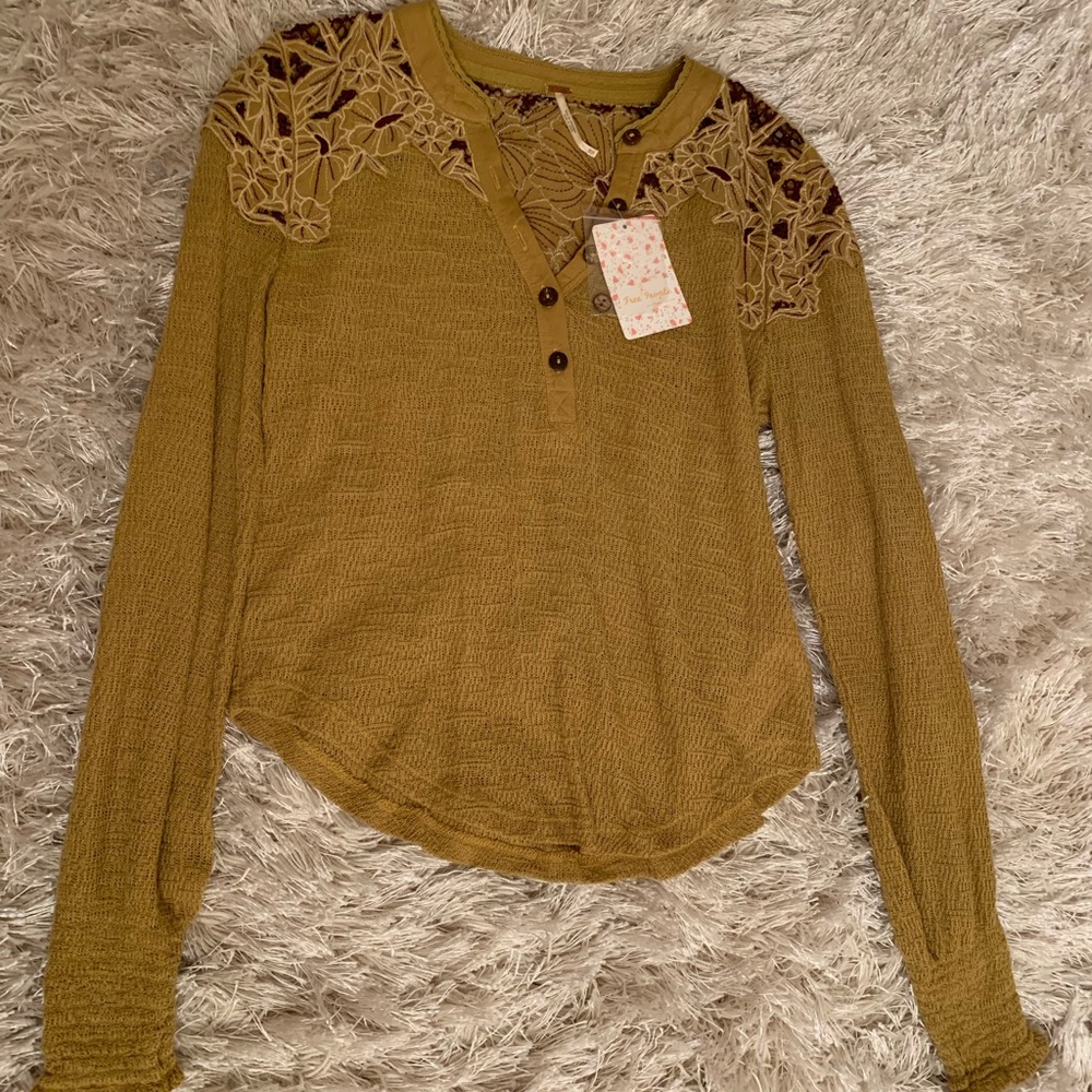 Long sleeve free people top